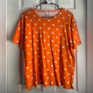 90s VTG Jones NY Polka Dot Tee